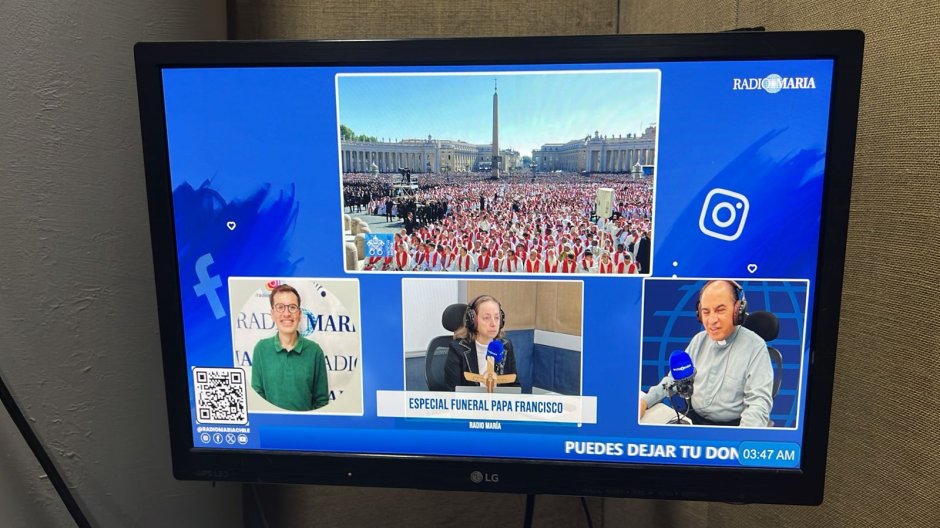 RADIO MARÍA TRANSMITE EN DIRECTO FUNERAL DEL PAPA FRANCISCO